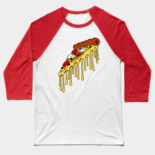 Pizza Baseball T-Shirt